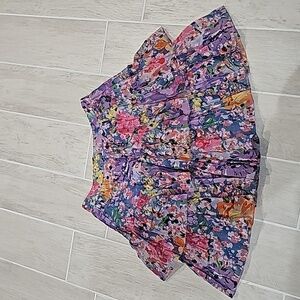 Theory floral Jara skirt size 0